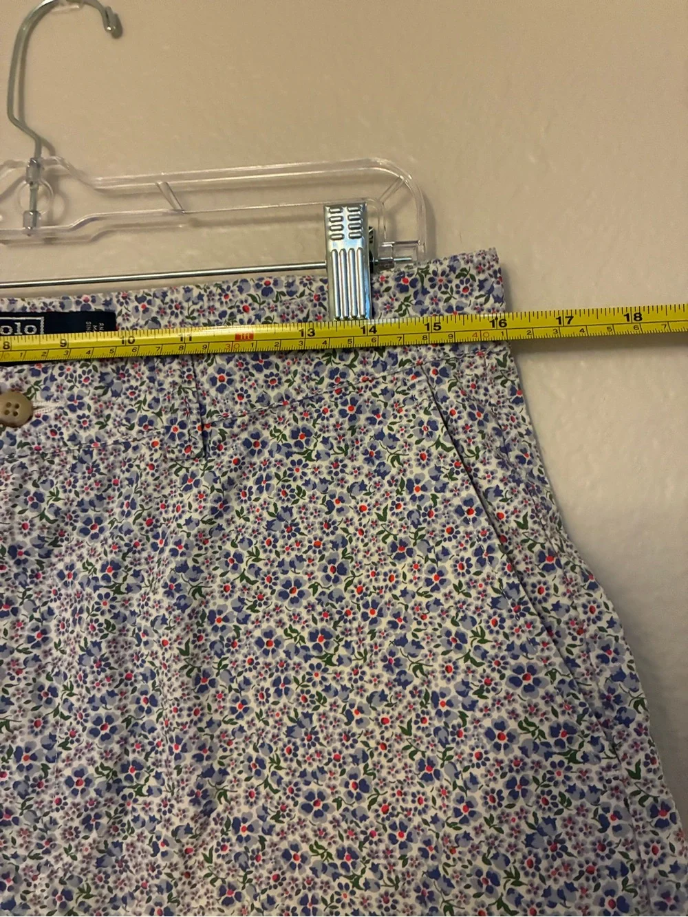 Vintage 90s Polo Ralph Lauren Philip Floral Shorts White Purple Men’s/Women’s